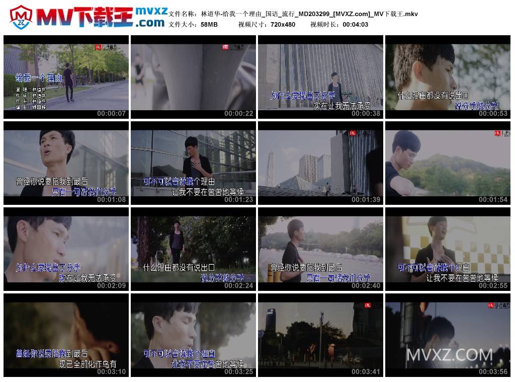 林道华-给我一个理由_国语_流行_MD203299